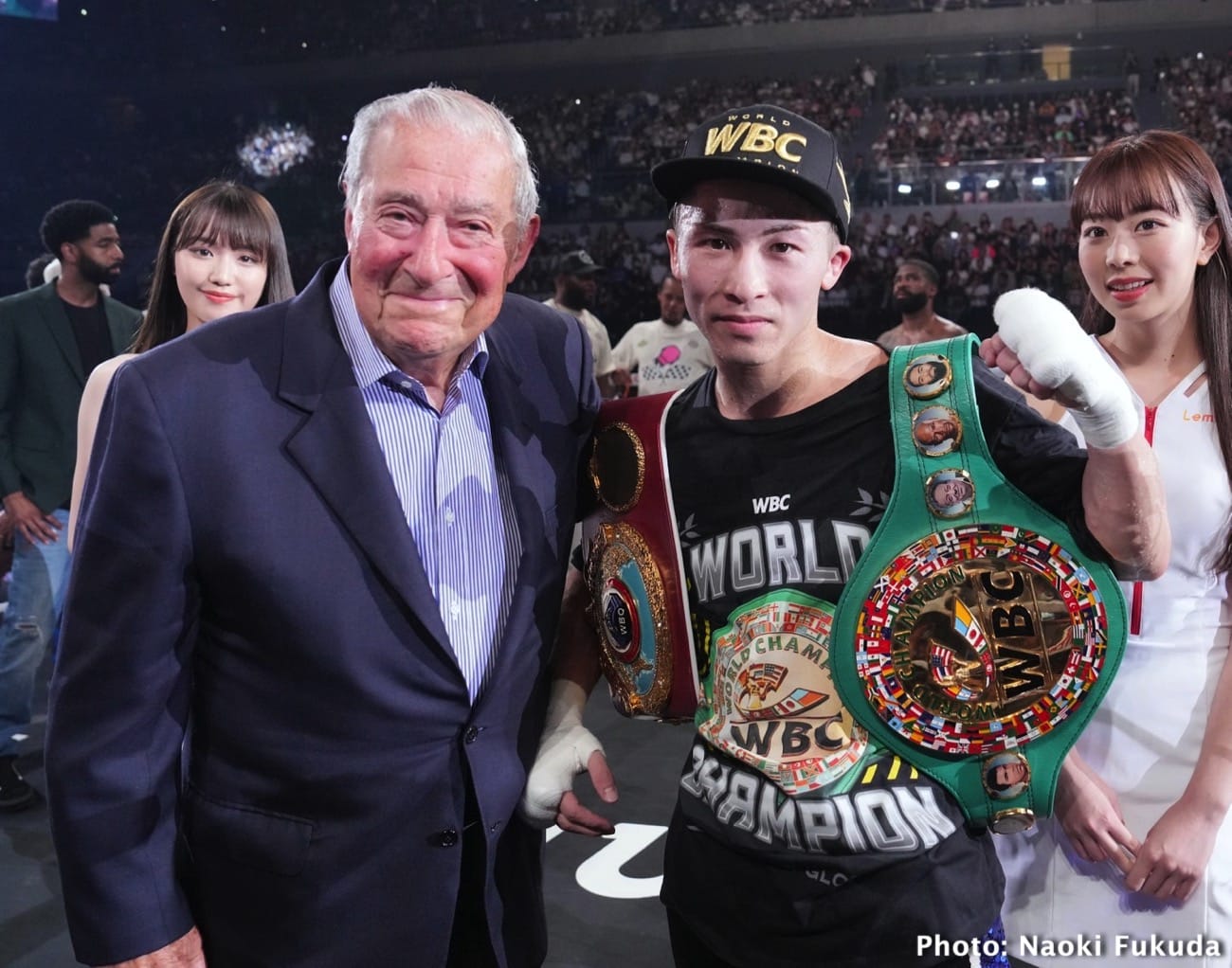 Bob Arum Says Inoue vs. Nakatani Will Be Bigger Than Canelo-Crawford: “That’s a Real, Real Fight”