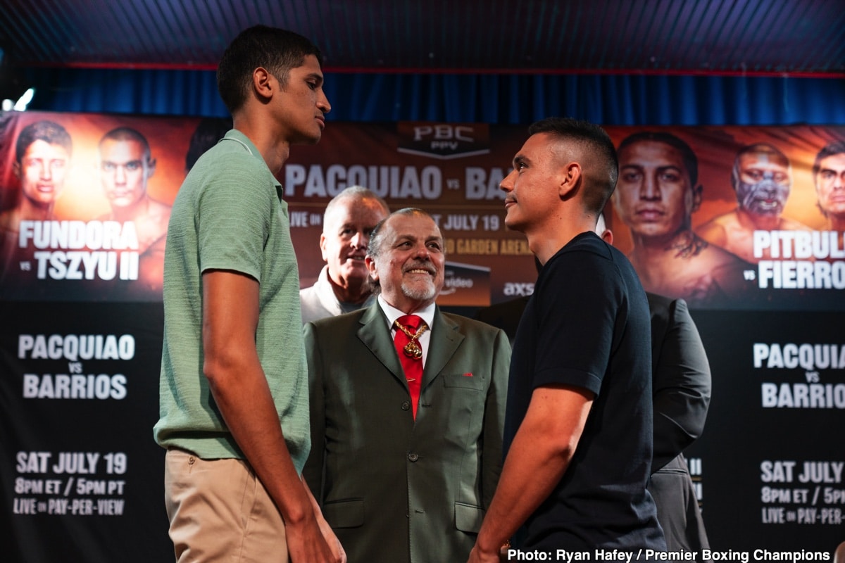 Fundora Confident of Knockout Over Tszyu in July 19th Rematch